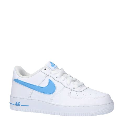 nike air force wit lichtblauw